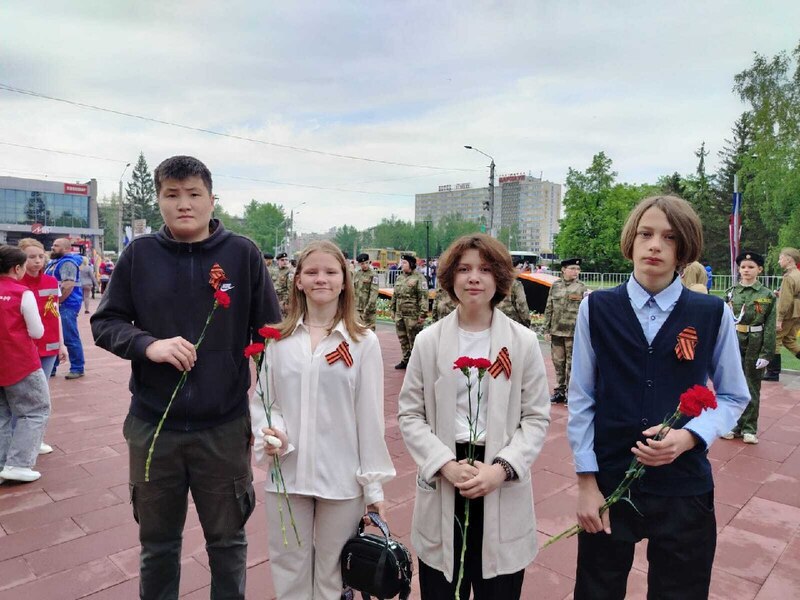 Акция Георгиевская ленточка.
